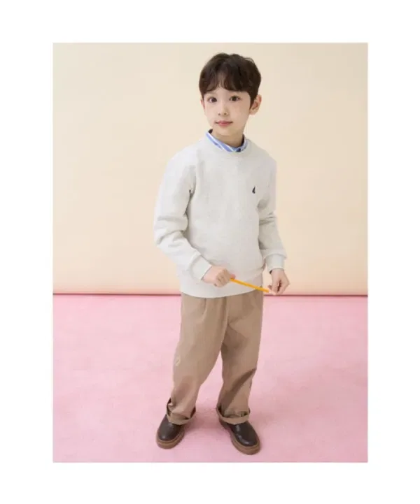 Свитшот, Essential, Beanpole Kids, бежевый — фото 3