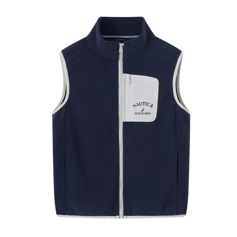 Детский жилет с воротником-стойкой Navy Blue NAUTICA