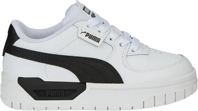 

Кроссовки Puma Cali Dream Leather Little Kid White Black, белый, Белый;серый, Кроссовки Puma Cali Dream Leather Little Kid White Black, белый