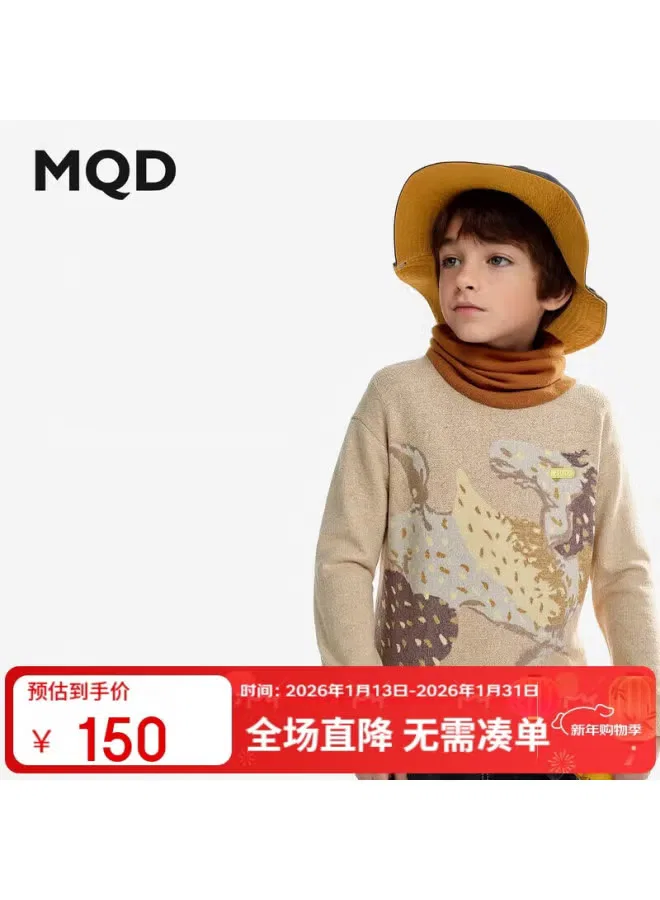 Свитер с жаккардовым узором Mqd
