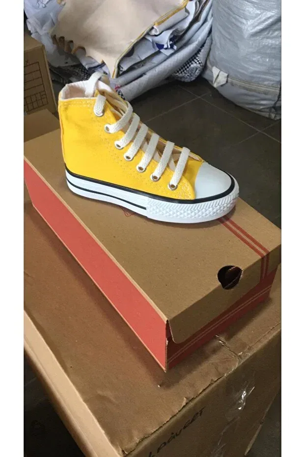Детские кроссовки для девочек текстильные Rabellashoes, Yellow
