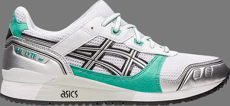 

Кроссовки gel lyte 3 og 'y2k pack - sage' Asics, белый, Белый;серый, Кроссовки gel lyte 3 og 'y2k pack - sage' Asics, белый
