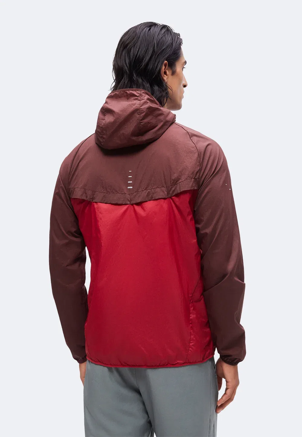 Куртка для бега M nk uv rpl stride - беговая куртка Nike Performance, Mystic Dates/Tough Red — фото 3
