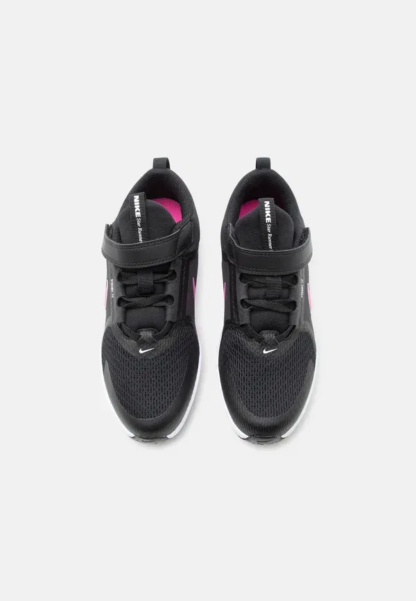 Кроссовки для бега Star runner 5 Nike Performance Black/Laser Fuchsia/Anthracite/White, белый/черный — фото 4