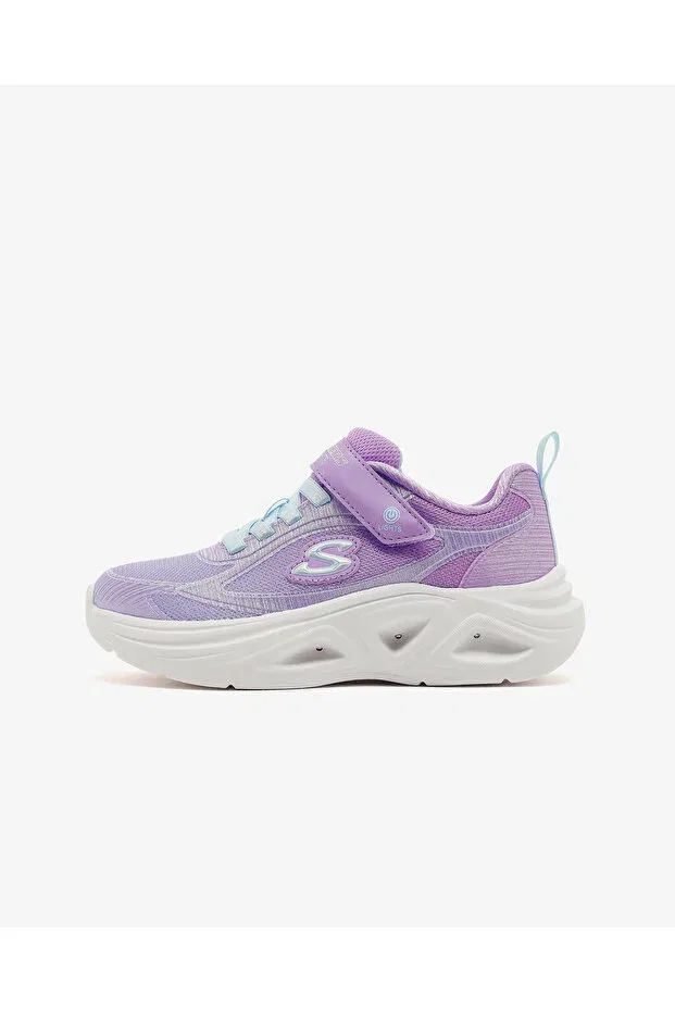 Детские кроссовки для девочек со светящейся подошвой Sola Glow 2.0 Skechers, Mov