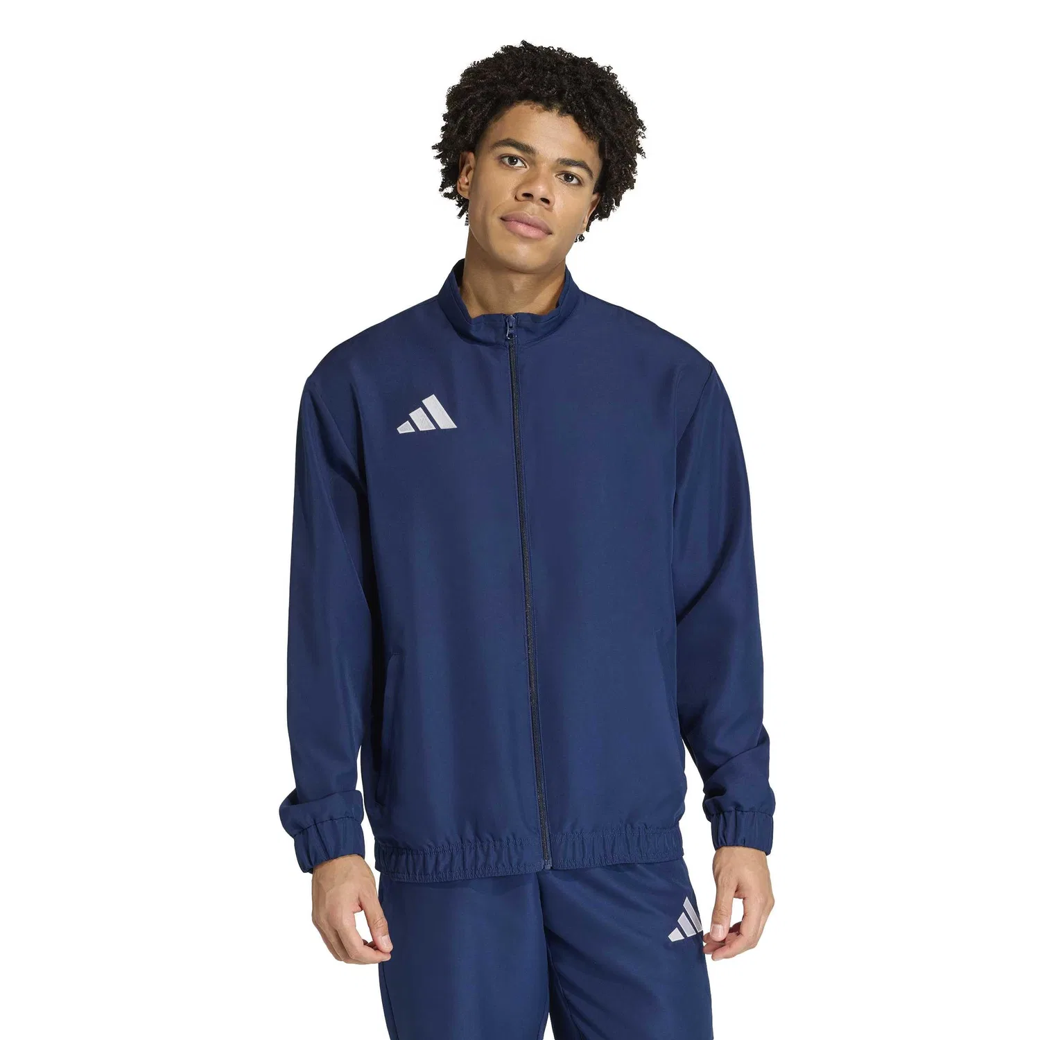 Мужская куртка-трексьют Entrada26 Presentation, adidas, Team Navy Blue 2/White — фото 4