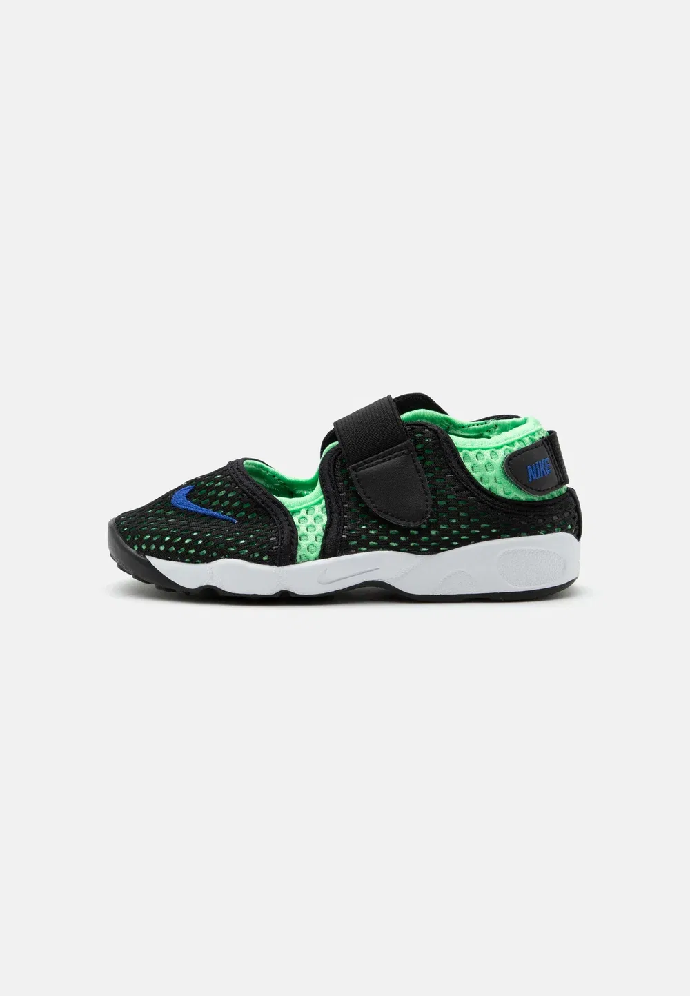 Кроссовки Rift 2 унисекс Nike Sportswear, Black/Old Royal/Illusion Green/White