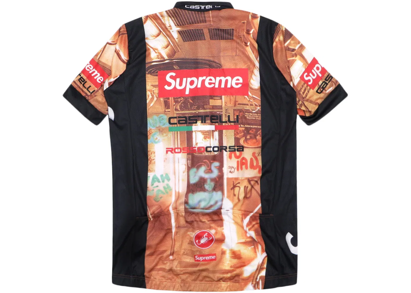Мужская велосипедная джерси Supreme Castelli Jersey, Multicolor — фото 3