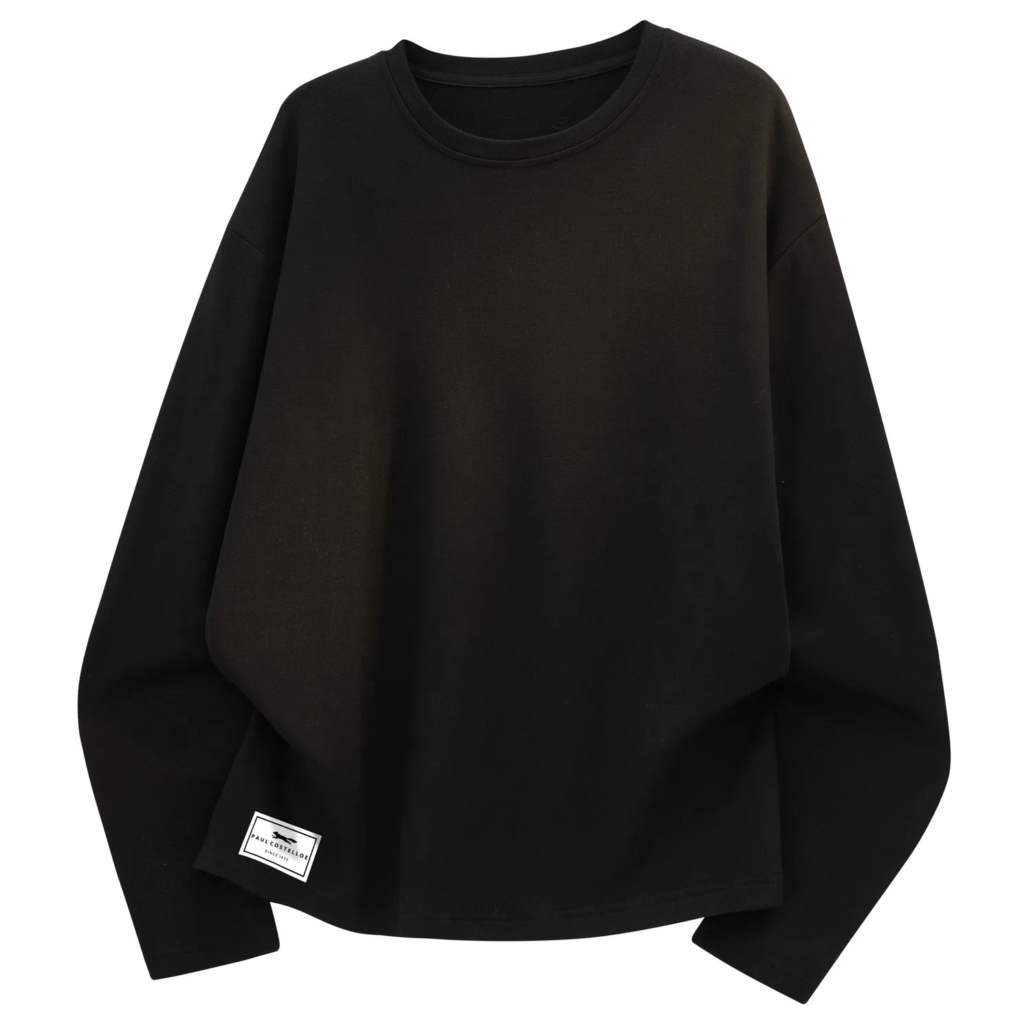 Детское худи унисекс с круглым вырезом, Base Layer, Paul Costelloe, черный
