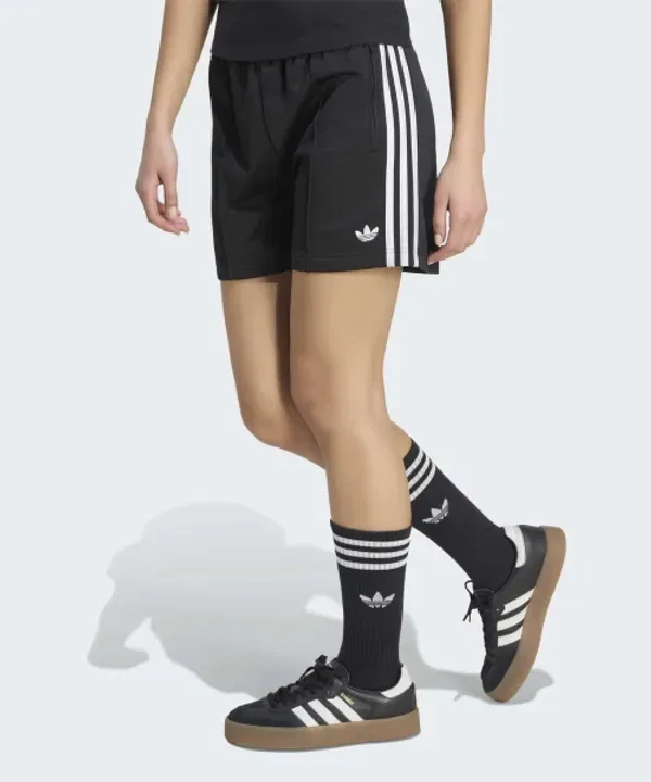 Шорты классические Firebird, Adidas, черный/белый