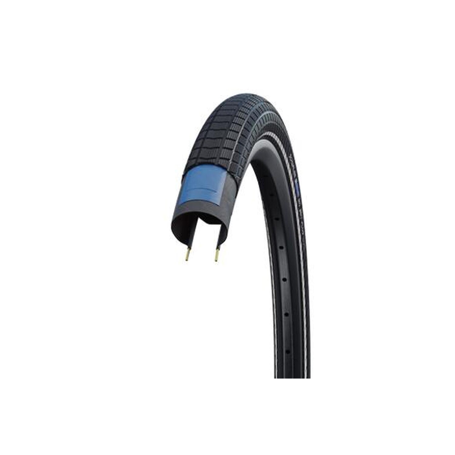 

Проволочная шина Big Ben - 28x2.00 inch - RaceGuard - светоотражающие полосы - черный SCHWALBE, черный / серебристый / серый