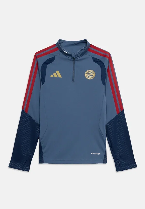 Тренировочная футболка унисекс ФК Бавария с длинными рукавами Adidas Performance, чернильный — фото 3