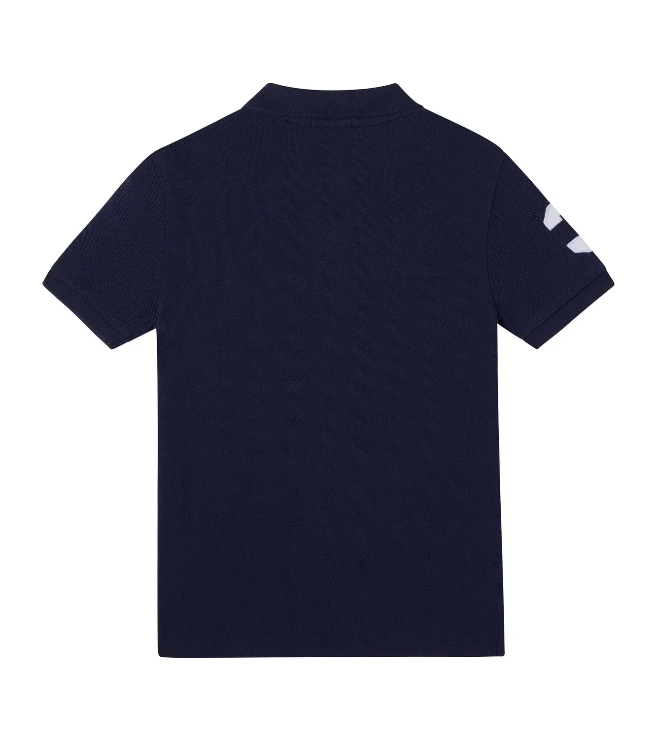 Футболка-поло из хлопка с вышивкой Polo Ralph Lauren Kids, синий — фото 2