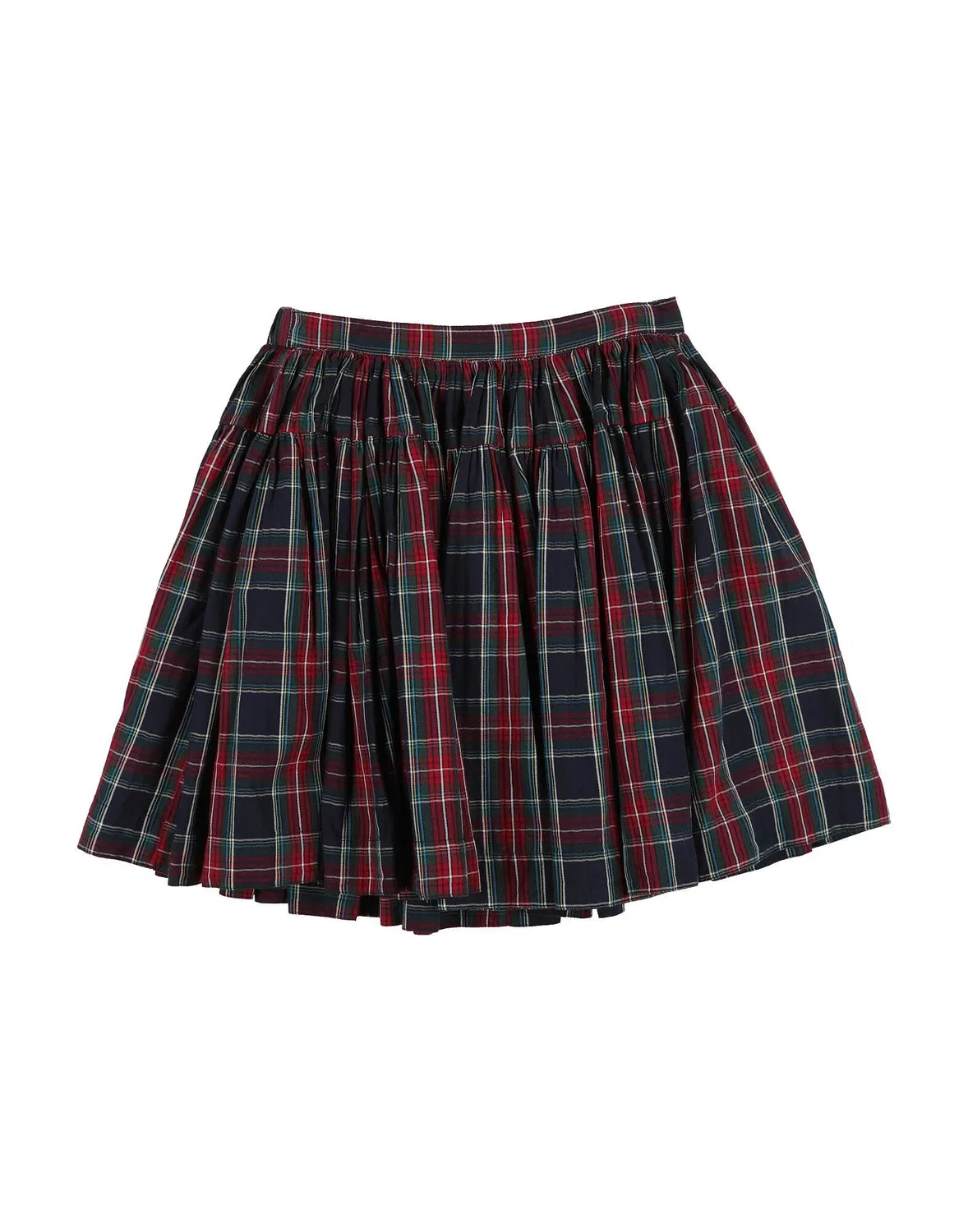 Детская юбка для девочек из твила с принтом Tartan Marmar Copenhagen, красный