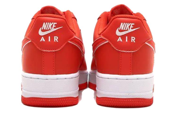 Кроссовки Nike Air Force 1 Low 07, красный/белый — фото 4