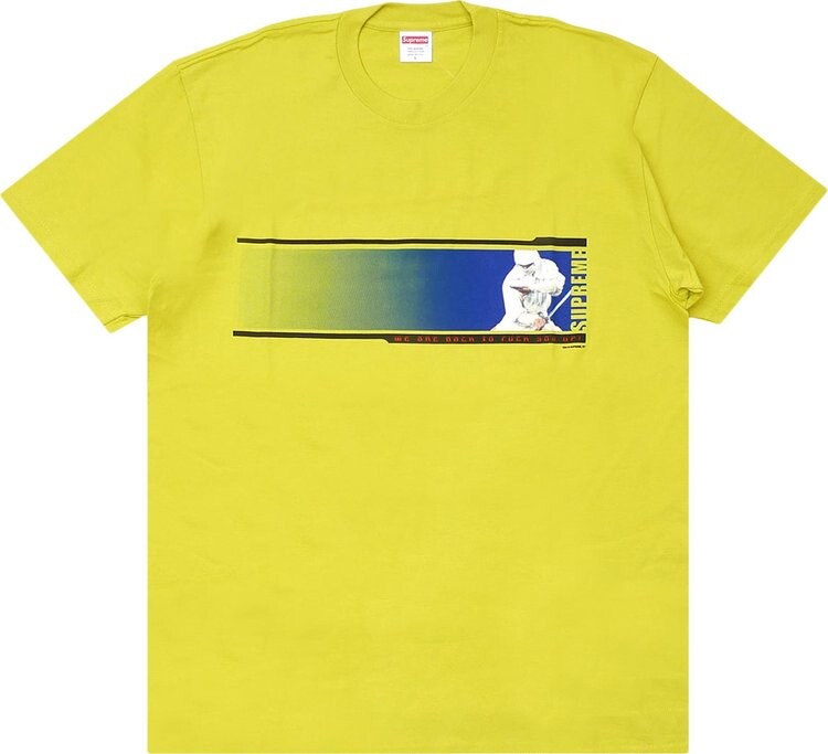 

Футболка Supreme We're Back Tee 'Sulfur', желтый