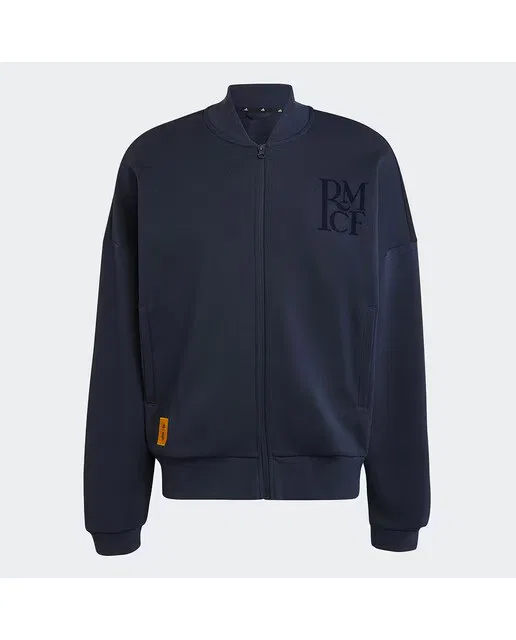 Мужская куртка, Real Madrid Seasonal Doubleknit, adidas, темно-синий