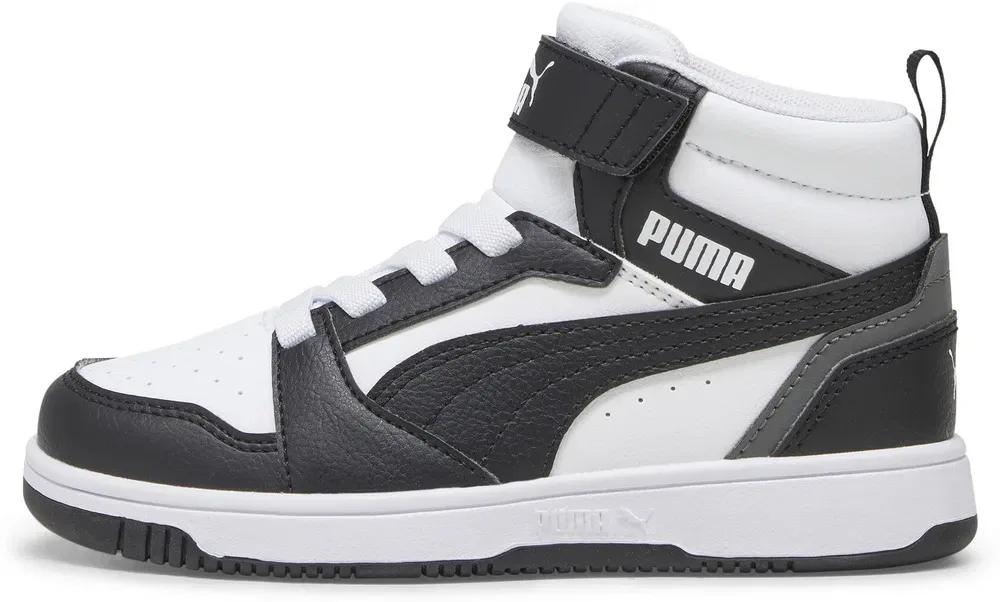 Кроссовки детские Rebound V6 Mid AC+ PS Puma, белый — фото 3
