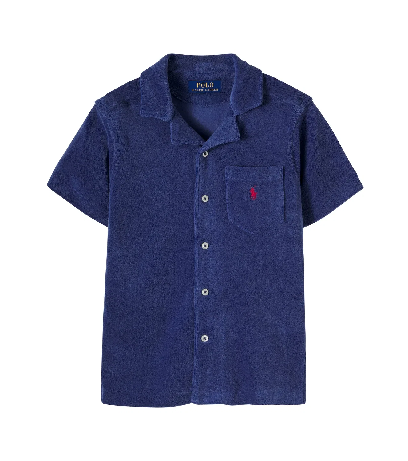 Поло из махровой ткани Polo Ralph Lauren Kids, Light Navy