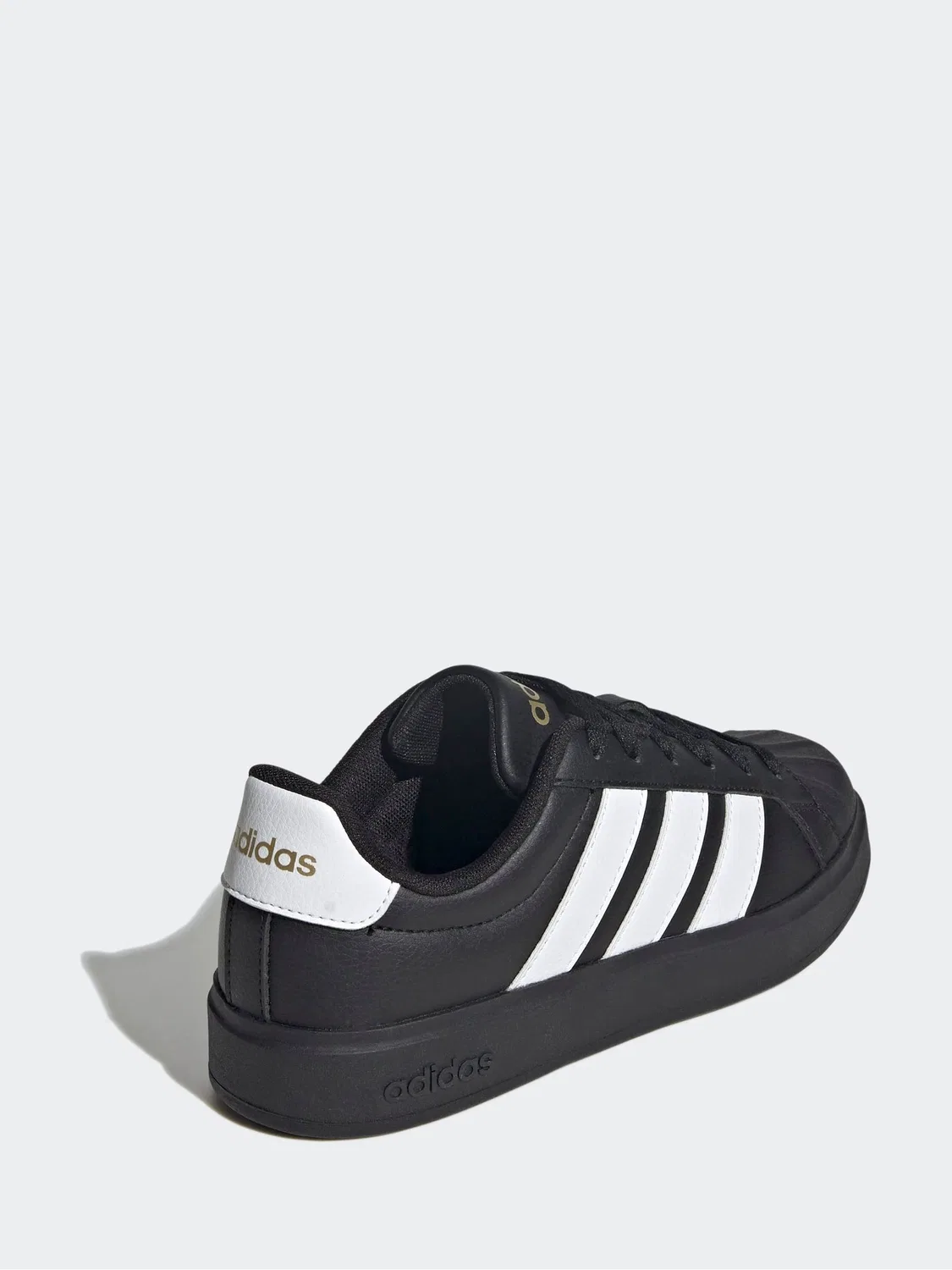 Кроссовки текстильные, Street Talk adidas, черный/белый — фото 2