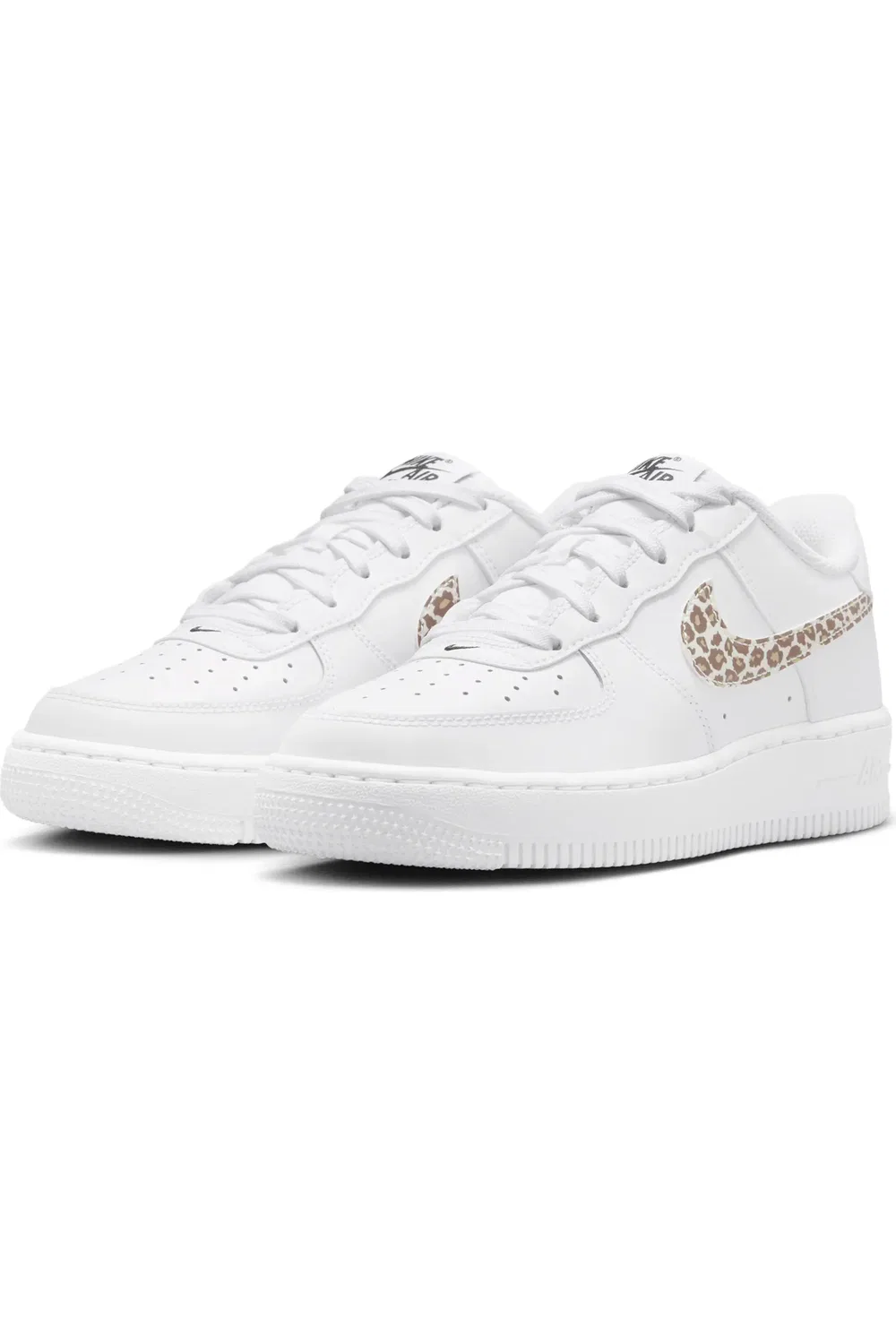 Детские кроссовки баскетбольные Air Force 1 Low Nike, белый/черный