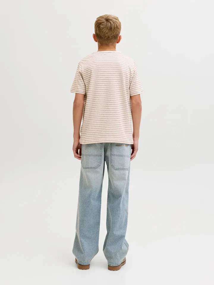 Футболка с принтом Devin Jack & Jones Junior, бежевый — фото 2