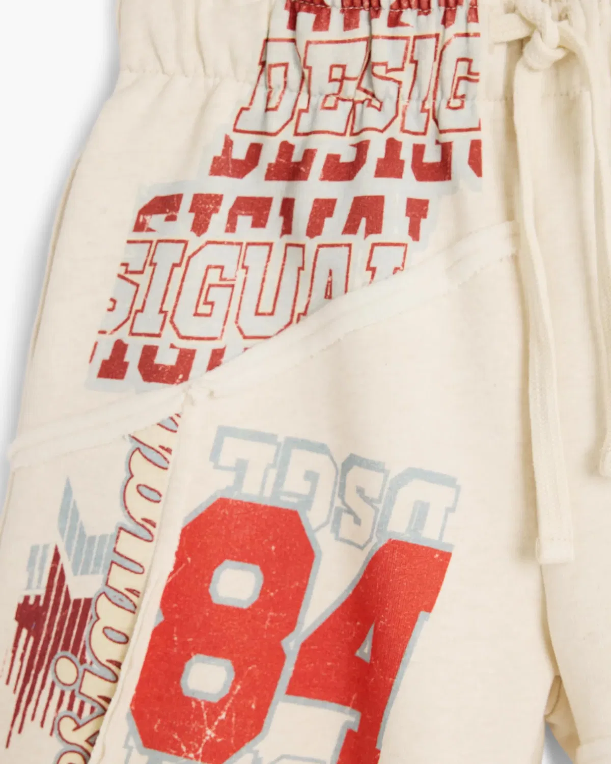 Детские шорты для мальчиков с принтом Desigual, Blanco — фото 4