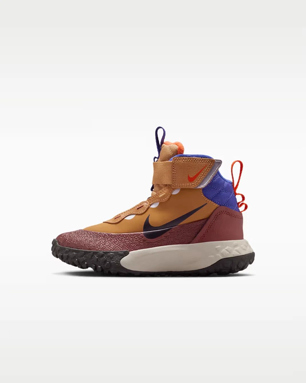 Детские кроссовки со светоотражающими элементами Nike Terrascout, Flax/Bronze Eclipse/Deep Night/Black