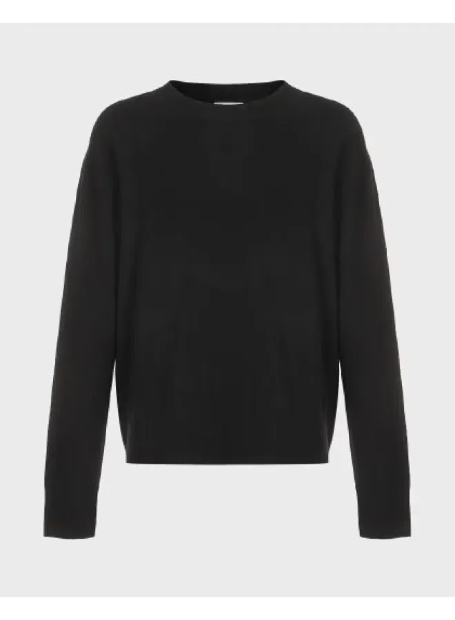 Пуловер с длинным рукавом Zara, черный