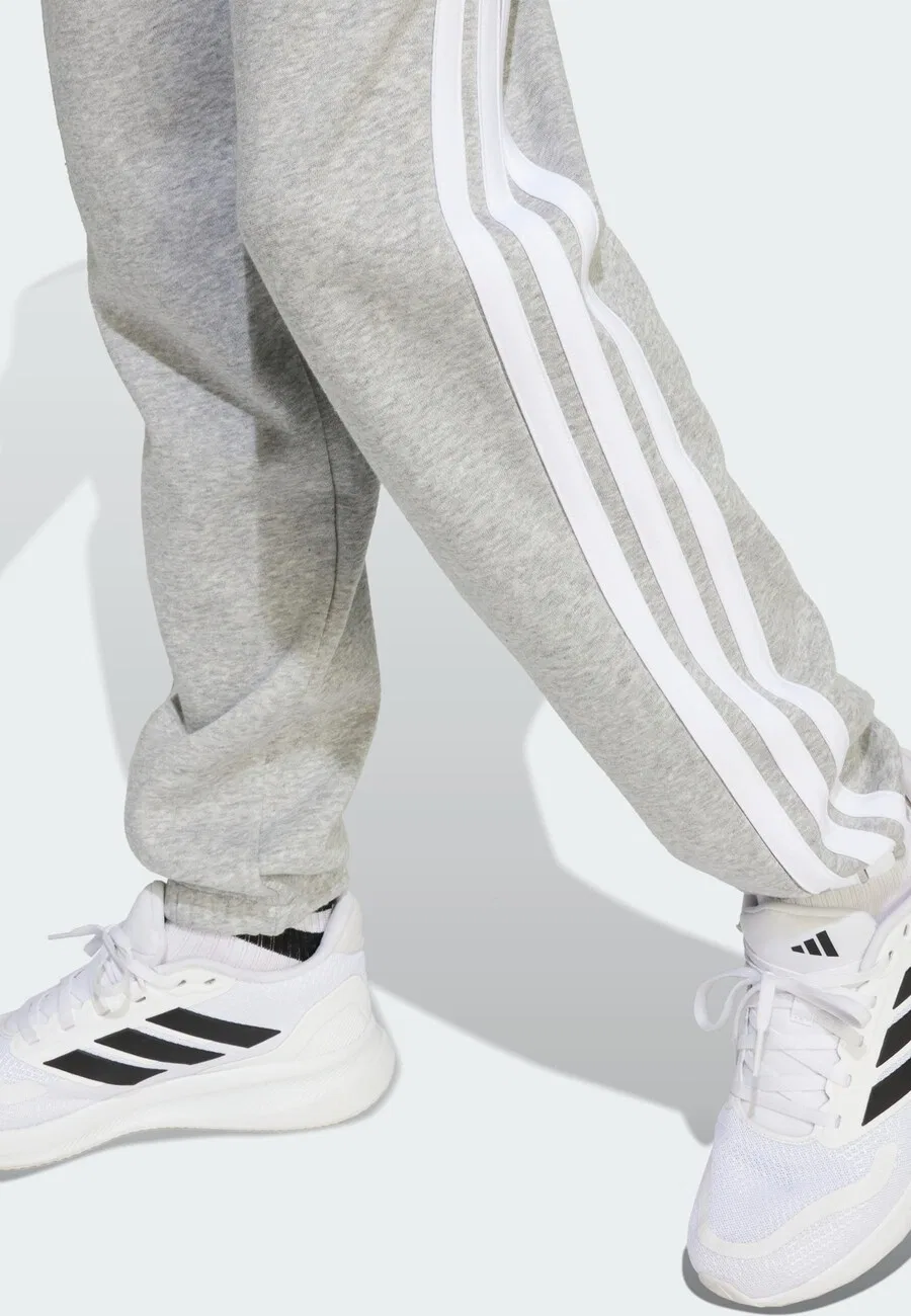 Спортивные брюки-комбинезон ADIDAS SPORTSWEAR с зауженными штанинами, модель «Essentials Kids Hose», серые — фото 3