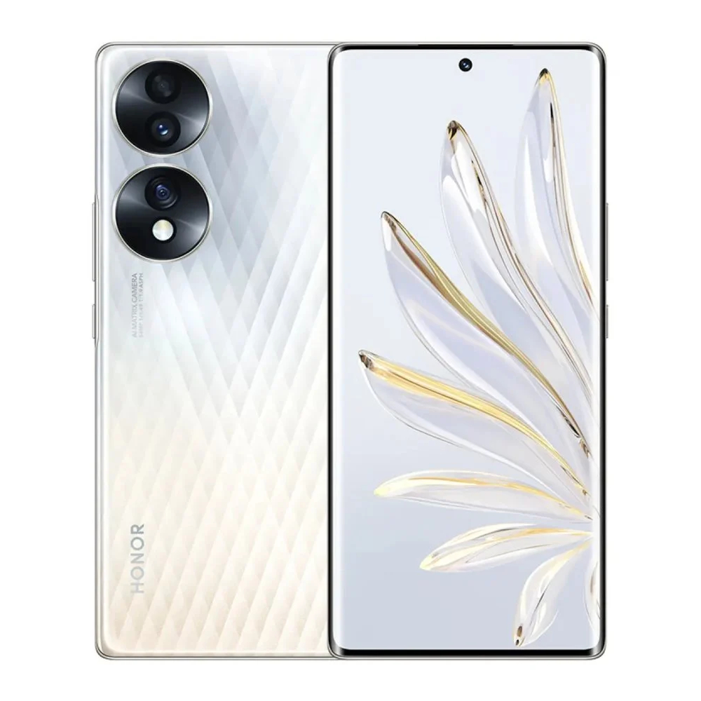 

Смартфон Honor 70 (CN), 8 ГБ/ 256 ГБ, 5G, Dual Nano Sim, белый