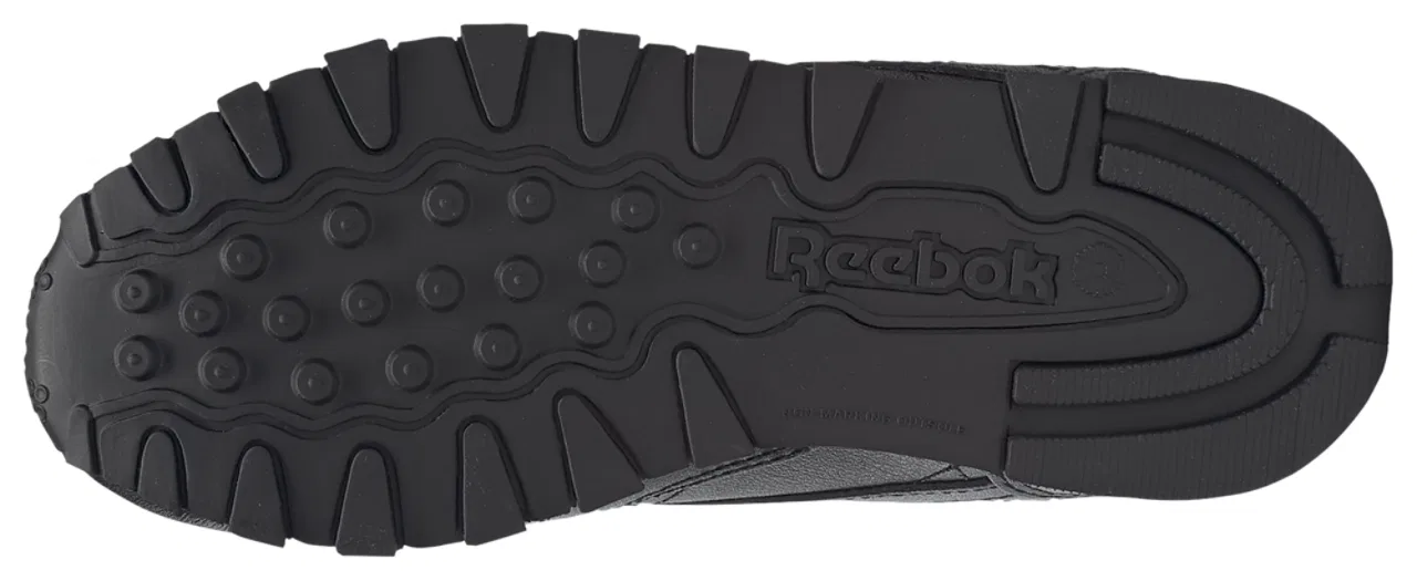 Кроссовки для мальчиков Classic Leather Reebok, черный — фото 4