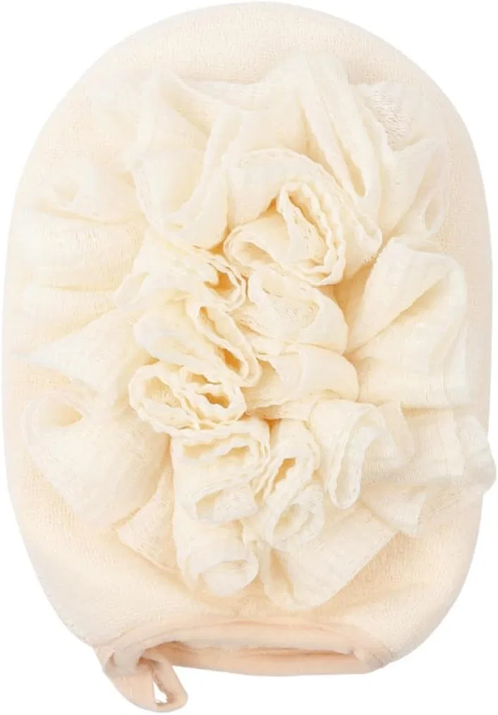 Душ-скраб для тела, PAMINGONO, 1 шт, 19x13.5x6 см, Beige