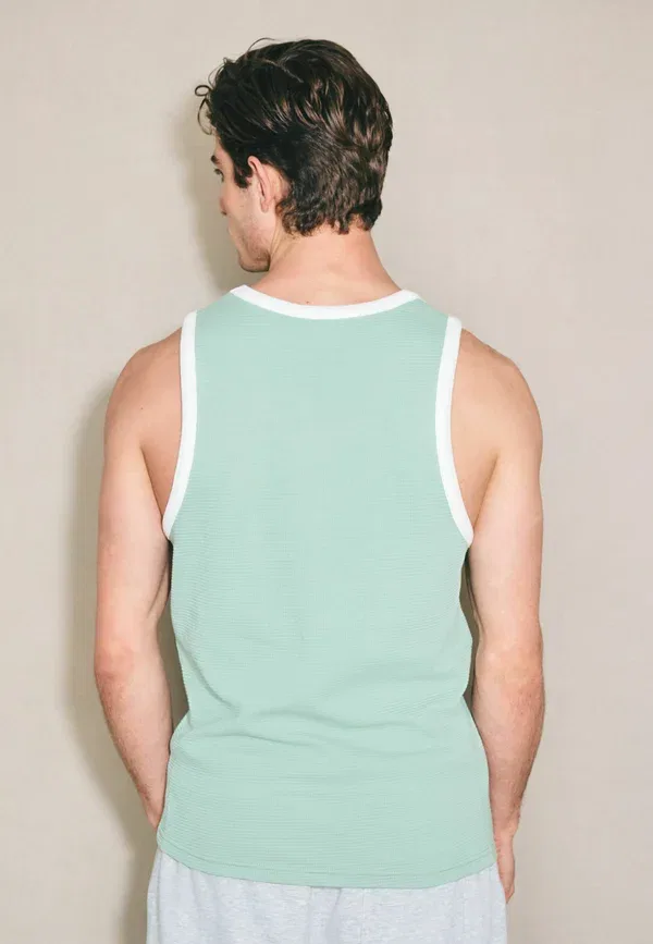 Топ с принтом Graphic Edit Vest Next, green, зеленый — фото 2