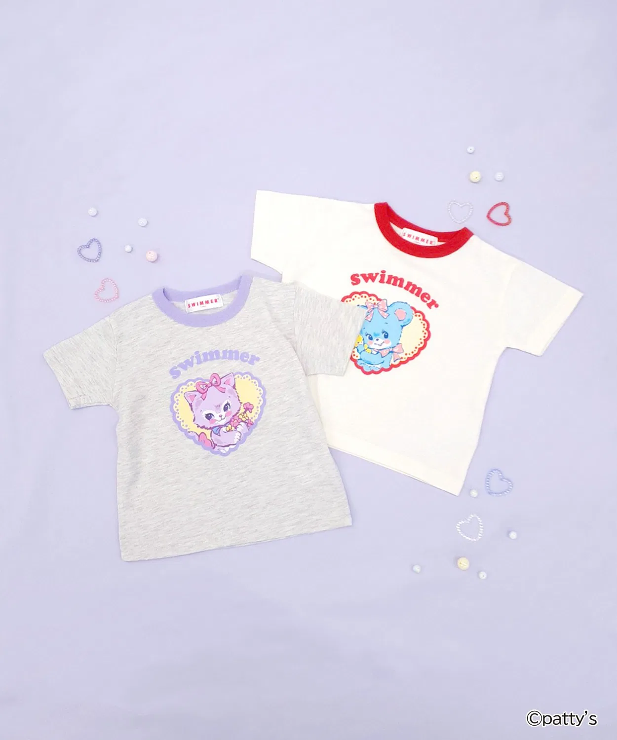 Детская футболка с принтом SWIMMER RUGGEDWORKS, Off White — фото 4