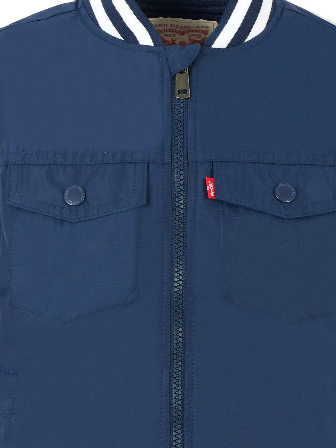 Levi's Куртка-бомбер, синий — фото 2
