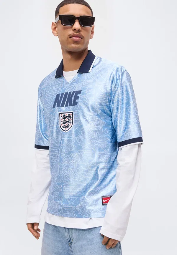 Футболка с принтом England energy - national team wear Nike Performance, Work Blue/White/Obsidian, белый/синий — фото 4