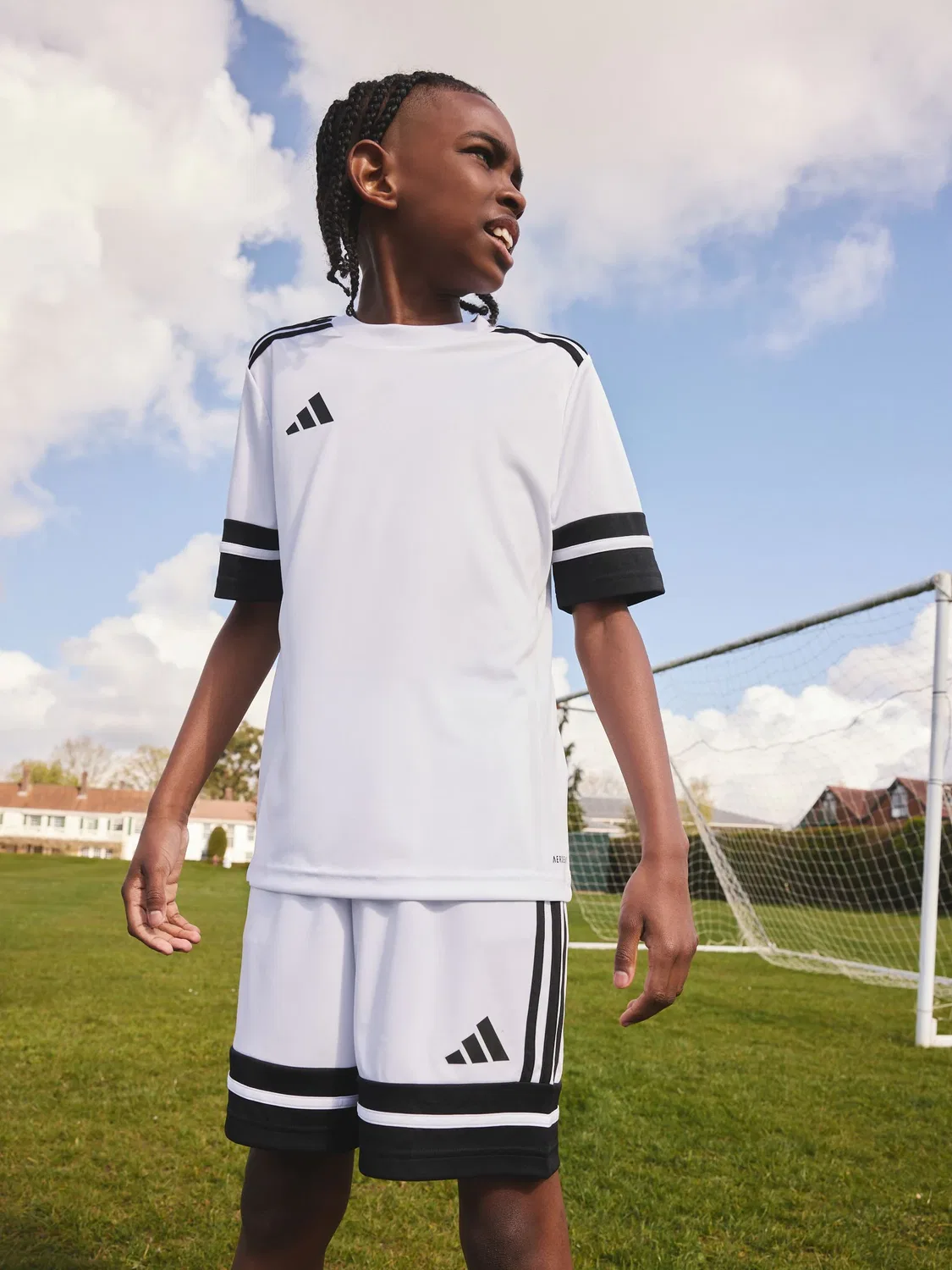 Футбольная джерси adidas Squadra 25, белый/черный