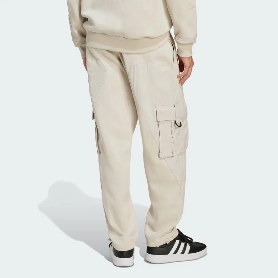 Спортивные брюки карго с принтом Fortnite adidas, Темно-синий/Бежевый — фото 2