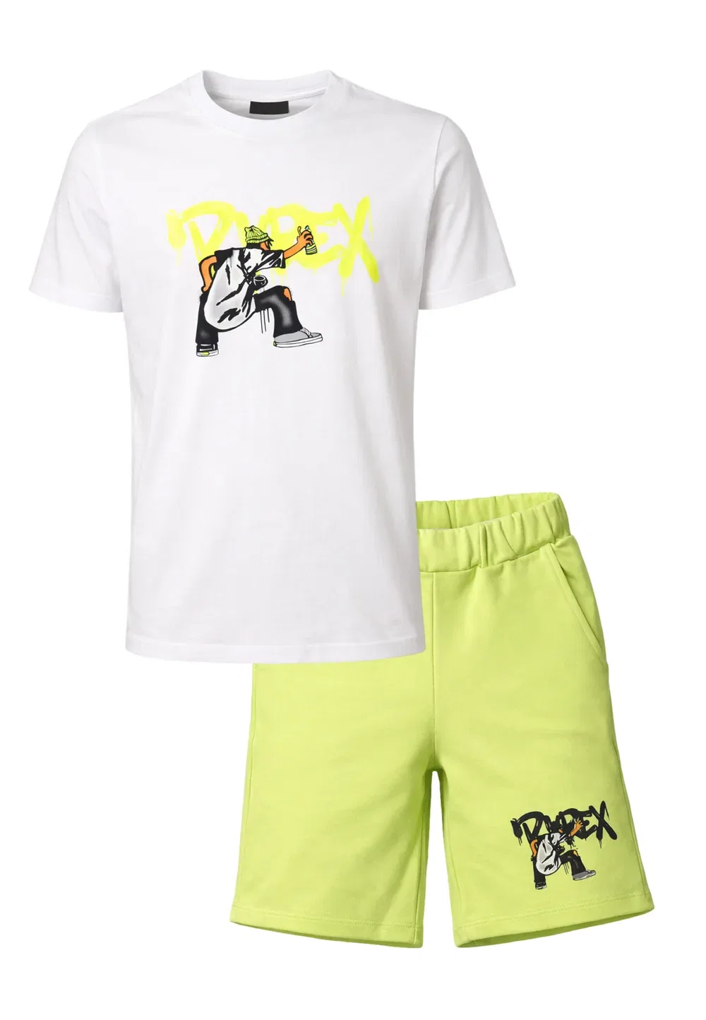 Полный набор для граффити - спортивные штаны Pyrex, White