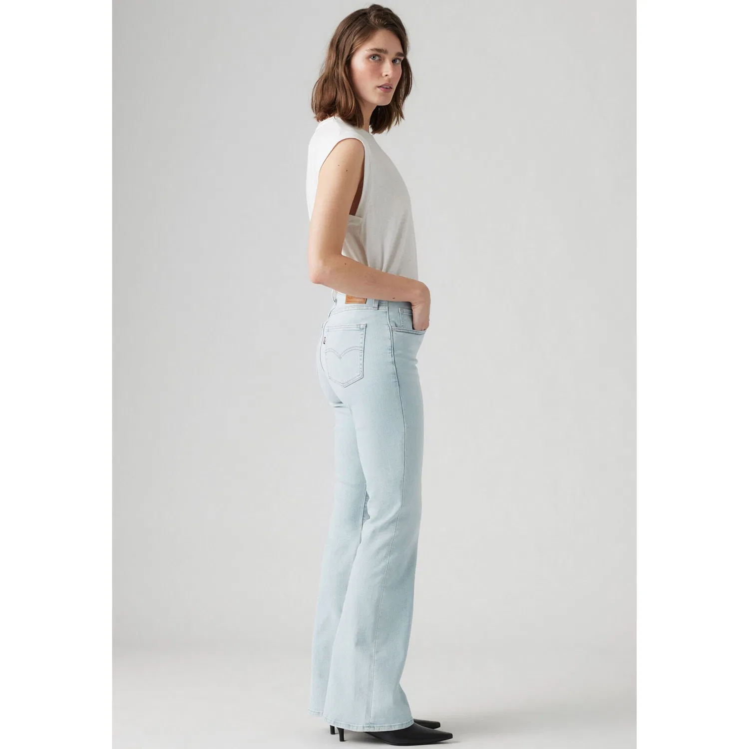 Женские джинсы клеш с высокой талией Levi's, FLIP THROUGH — фото 2
