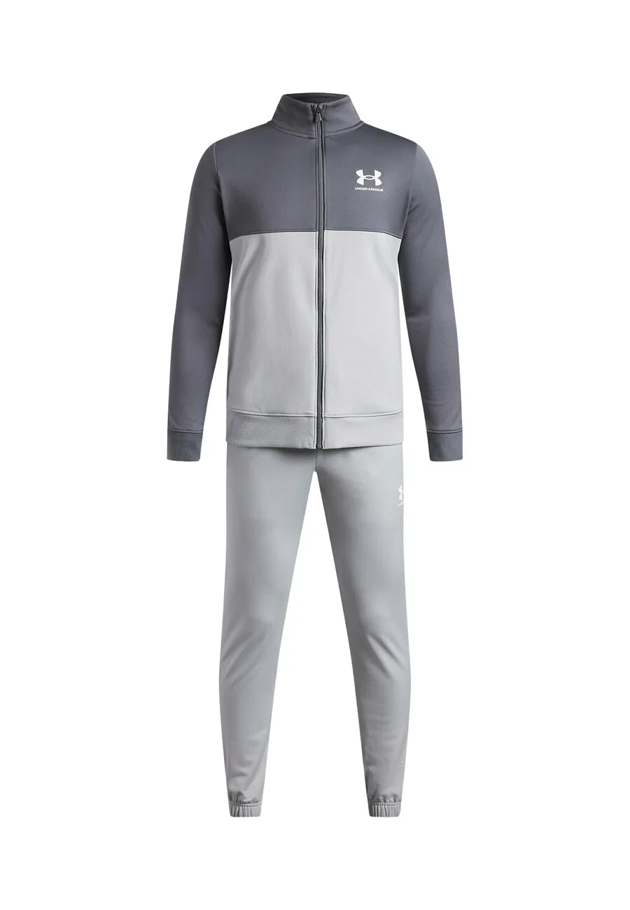 Спортивный костюм UNDER ARMOUR, графитовый, светло-серый