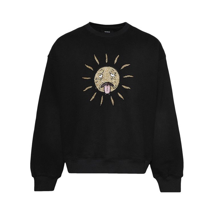 

Свитер Nahmias Beaded Sun Crewneck, Worn Black