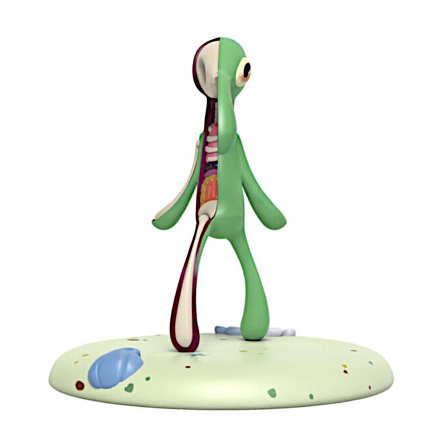 

Виниловая фигурка Jason Freeny x Spongebob Hidden Dissectibles Meme Edition Bold and Brash, мультиколор