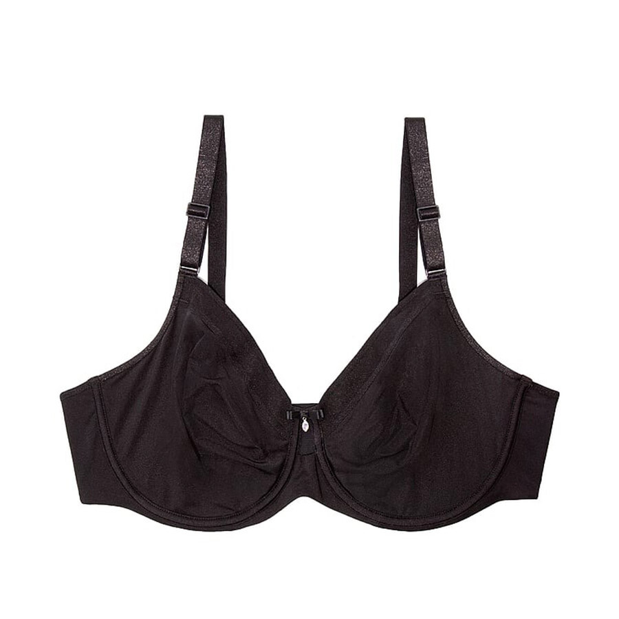 

Бюстгальтер Curvy Couture Silky Smooth Unlined Underwire, черный