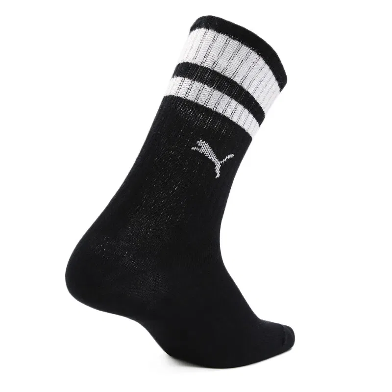 Детские носки с логотипом PUMA, комплект из 3 пар, Black — фото 3