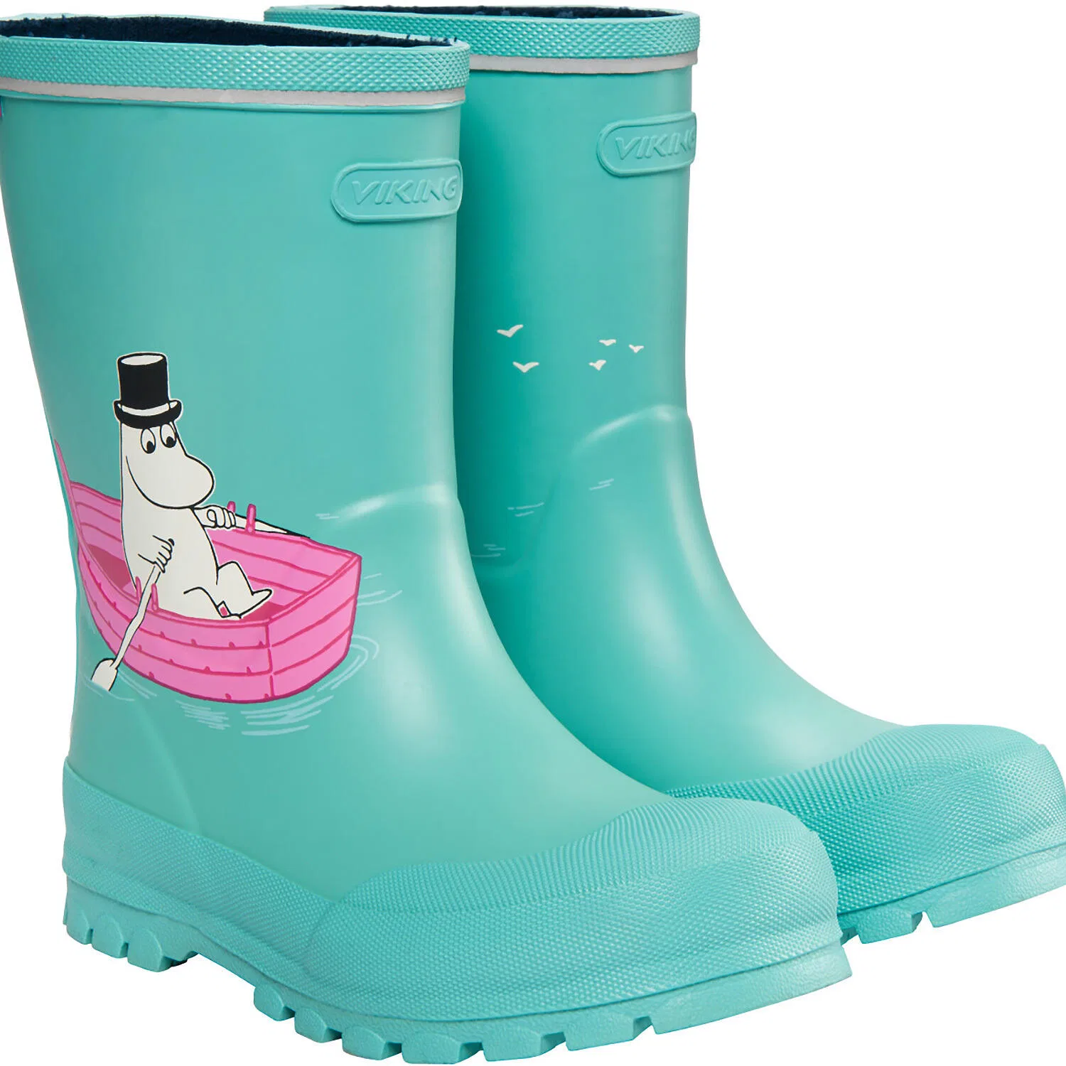 Детские резиновые сапоги с принтом JOLLYMOOMIN Viking, Turkis