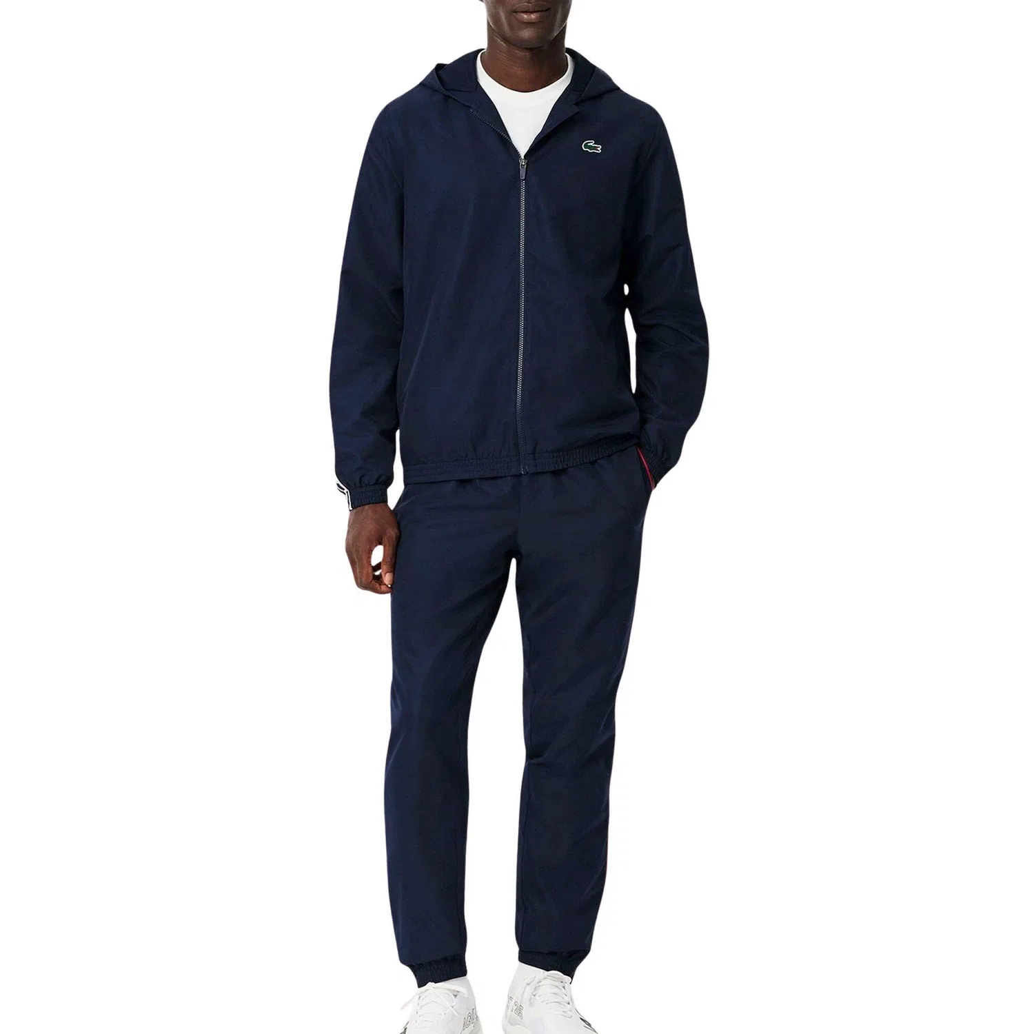 Мужской спортивный костюм с капюшоном Lacoste Logo Sport, Lacoste, Blau