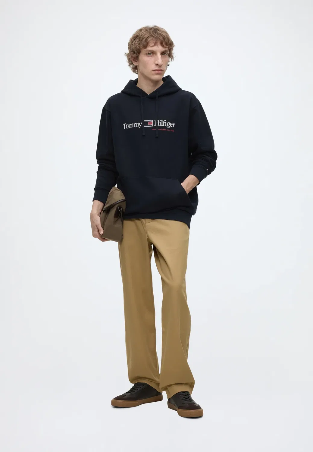 Худи с графическим принтом Tommy Hilfiger, Navy Blue — фото 2