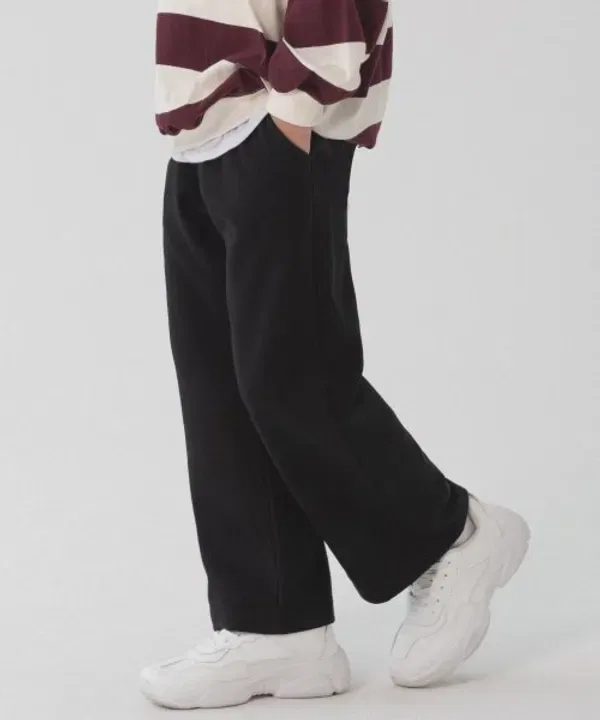 Тренировочные брюки Essential Semi Wide, Pianer Kids, черные